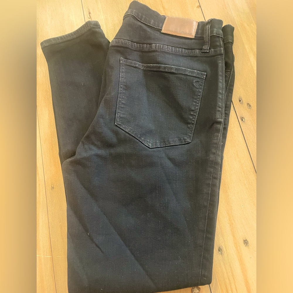 Madewell roadtripper jegging size 32 black